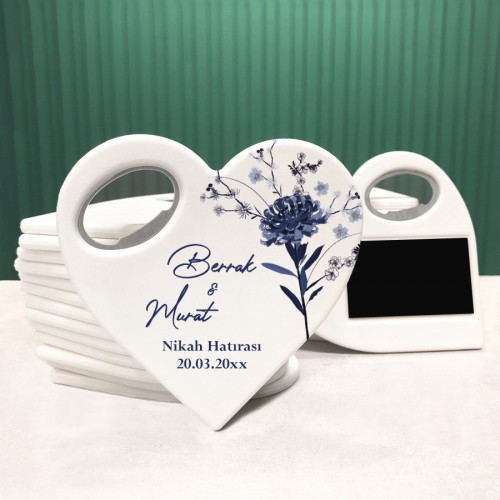 Kalp Açacaklı Magnet 2041 - Yaren Davetiye