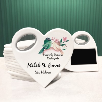 Kalp Açacaklı Magnet 2044