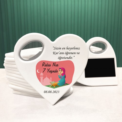 Kalp Açacaklı Magnet 2047 - Yaren Davetiye