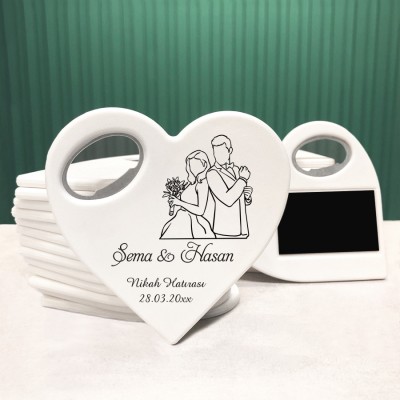 Kalp Açacaklı Magnet 2051