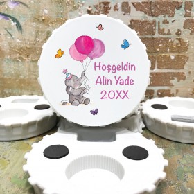 Kapak Magnet Açacaklı 761 - Sevimli Fil Tasarım