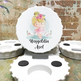 Kapak Magnet Açacaklı 778 - Sevimli Balerin Tasarım