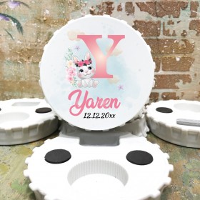 Kapak Magnet Açacaklı 826 - Sevmli Tavşan Tasarım