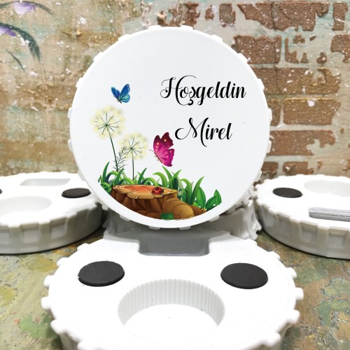 Hediyelik Magnet Kapak Rozet Modelleri - Yaren Davetiye
