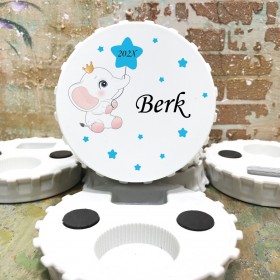 Kapak Magnet Açacaklı 858 - Sevimli Fil Tasarım