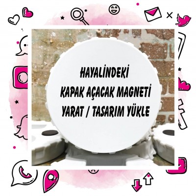 01 -Kapak  Açacak Magnet Tasarla