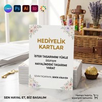 01 - Hediye Kartı Tasarla (11,3 x 15,8 cm )
