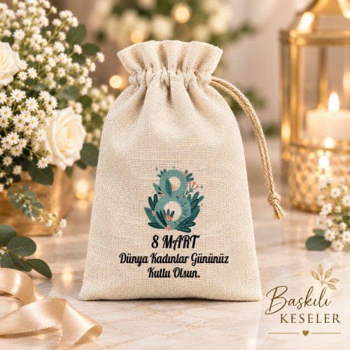 Hediyelik Baskılı Kese Kese Baskısı - Yaren Davetiye