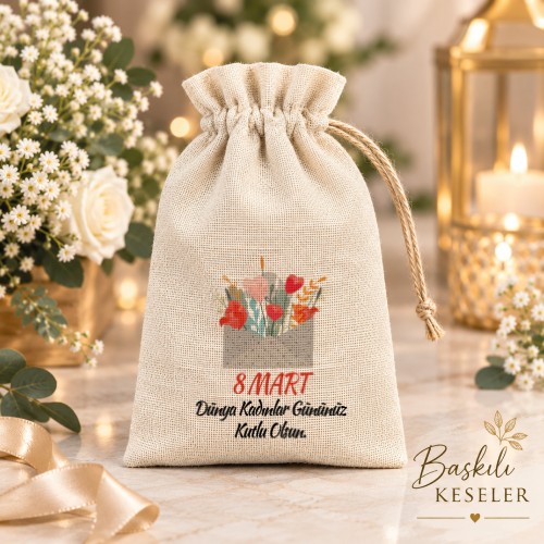 Baskılı Kese Kese Baskısı - Yaren Davetiye