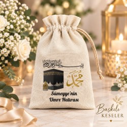 Baskılı Kese 0011 - Hac, Umre Hediyelik Kese