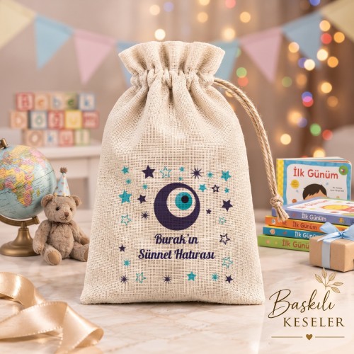 Bebek Hediyeleri Kese Baskısı - Yaren Davetiye