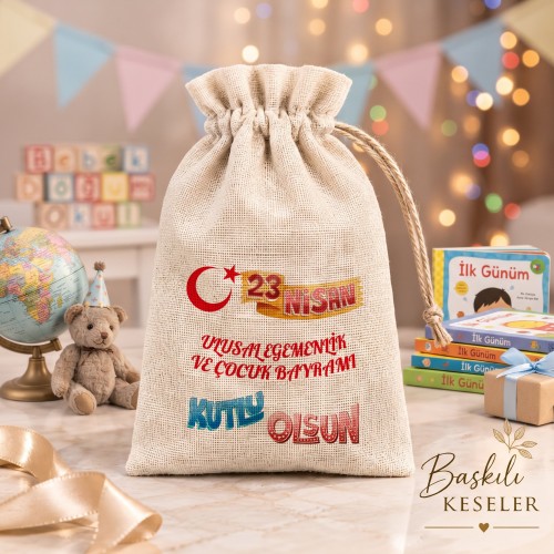 Bayram Kesesi Kese Baskısı - Yaren Davetiye