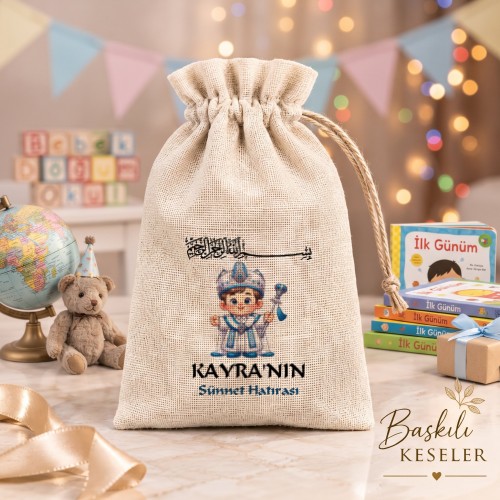 Hediyelik Baskılı Kese Kese Baskısı - Yaren Davetiye