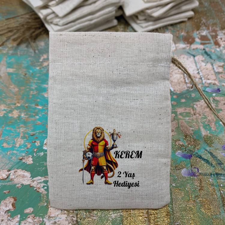 Baskılı Kese 0054 -  Sünnet Hatırası Taraftar Hediyelik Kese