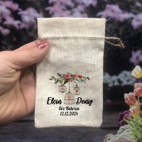 Hediyelik Baskılı Kese Çerez Kesesi