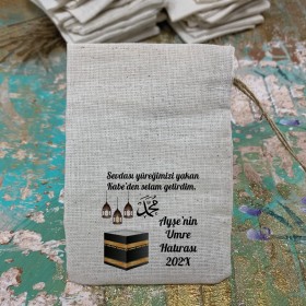 Baskılı Kese 0063 - Hac, Umre Hediyelik Kese