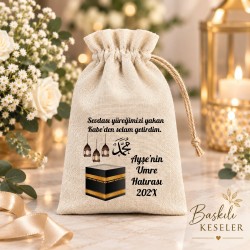 Baskılı Kese 0063 - Hac, Umre Hediyelik Kese