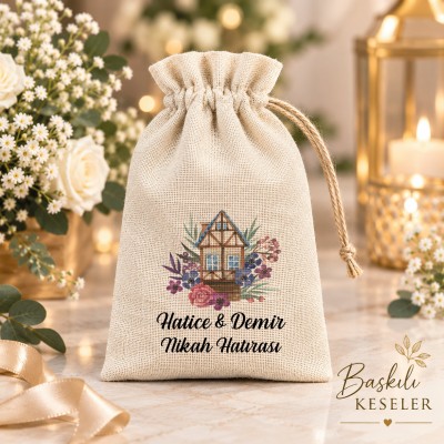 Baskılı Kese 0096 - Kına Kesesi
