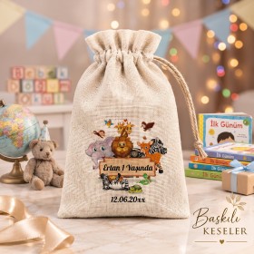 Baskılı Kese 0098 - Safari Tasarım Hediyelik Kese