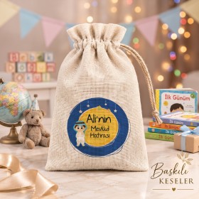 Baskılı Kese 0103 - Mevlüt Hatırası Hediyelik Kese
