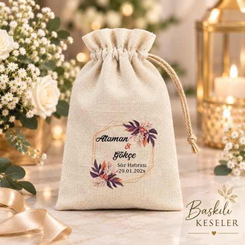 Kese Baskısı - Yaren Davetiye
