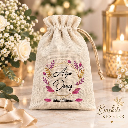 Kese Baskısı - Yaren Davetiye