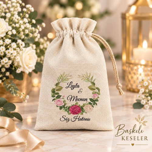 Baskılı Kese Kese Baskısı - Yaren Davetiye
