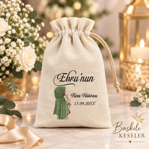 Baskılı Kese Kese Baskısı - Yaren Davetiye