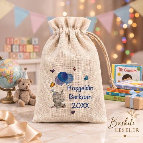 Baskılı Kese Kese Baskısı - Yaren Davetiye