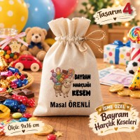 Şeker Bayramı Kesesi Kurban Bayramı Harçlık Kesesi