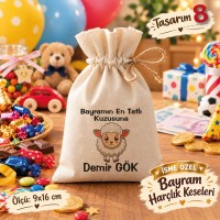 Şeker Bayramı Kesesi Kurban Bayramı Harçlık Kesesi