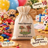 Şeker Bayramı Kesesi Kurban Bayramı Harçlık Kesesi