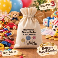Şeker Bayramı Kesesi Kurban Bayramı Harçlık Kesesi