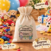 Şeker Bayramı Kesesi Kurban Bayramı Harçlık Kesesi
