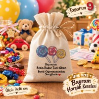 Şeker Bayramı Kesesi Kurban Bayramı Harçlık Kesesi