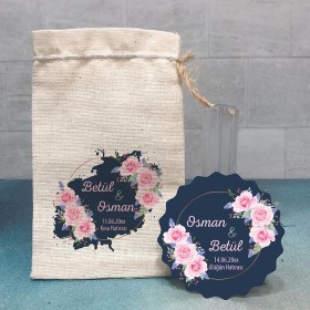 Magnet - Baskılı Kese Kombin 0276