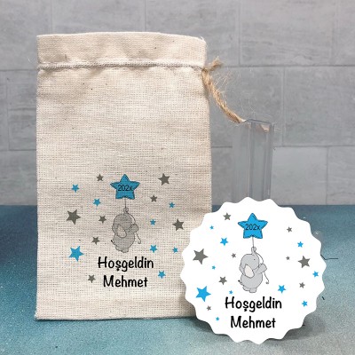 Magnet - Baskılı Kese Kombin 0606