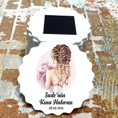 Magnet 0097 - Kına Kızı Tasarım