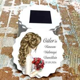 Magnet 0099 - Kına Kızı Tasarım