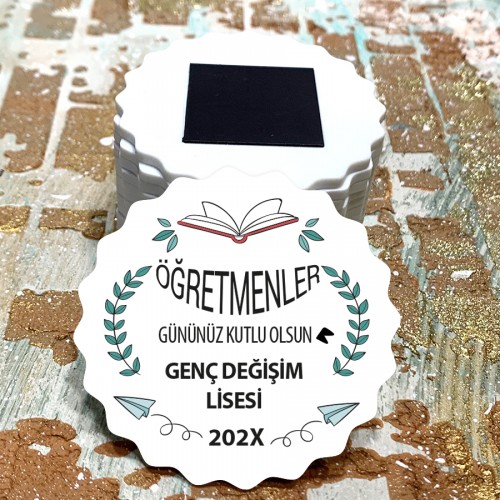 24 Kasım Öğretmenler Günü Magnet Resimli Magnet