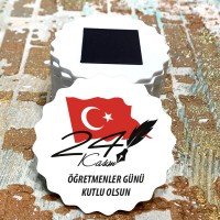 24 Kasım Öğretmenler Günü Magnet Resimli Magnet