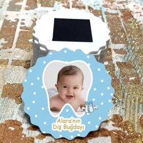 Magnet 0263 - Erkek Bebek Resimli Diş Temalı