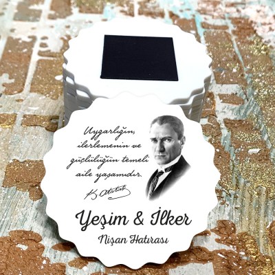 Magnet 0352 - Atatürk Tasarımı