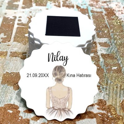 Magnet 0381 - Kına Kızı Tasarım