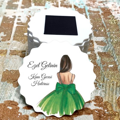 Magnet 0388 - Kına Kızı Tasarım