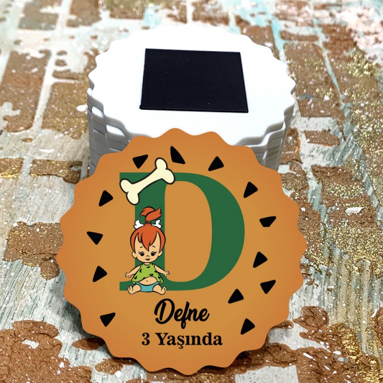 Magnet 0525 - Taş Devri Temalı