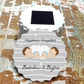 Magnet 0559 - İkiz Bebek Tasarım