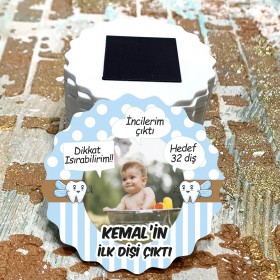 Magnet 0610 - Erkek Bebek Diş Temalı