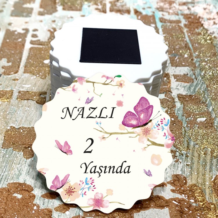 Magnet 0628 - Kelebek Tasarım