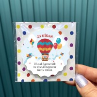 Çocuk Bayramı Magnet 23 Nisan Türk Bayrağı Magnet